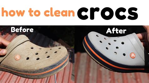 best way to clean crocs.